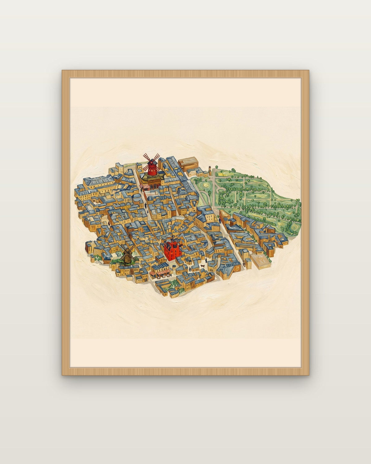 Van Gogh – Oak wooden frame