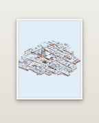 Winter Wonderland – White wooden frame