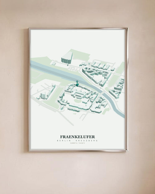 Isoville Edition framed in a living room
